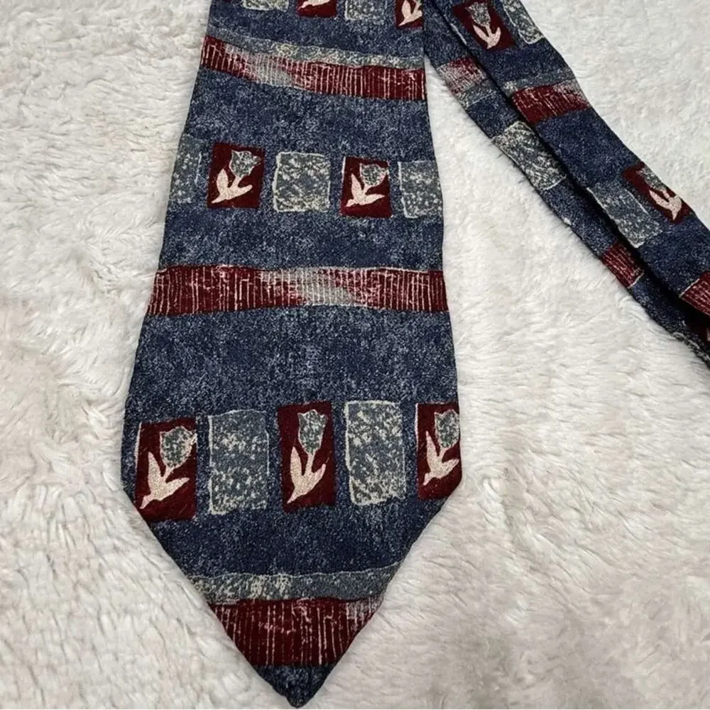 Vintage Henry Grethel silk tie